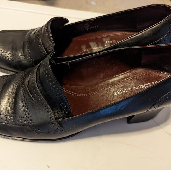 Etienne Aigner E-Greeley Leather Penny Loafer - Picture 2 of 4